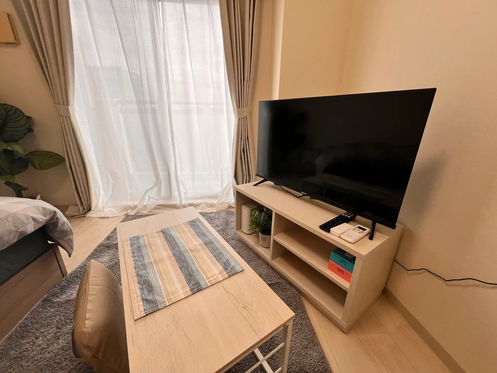 youtubeなどもお楽しみいただけるテレビを設置しております。