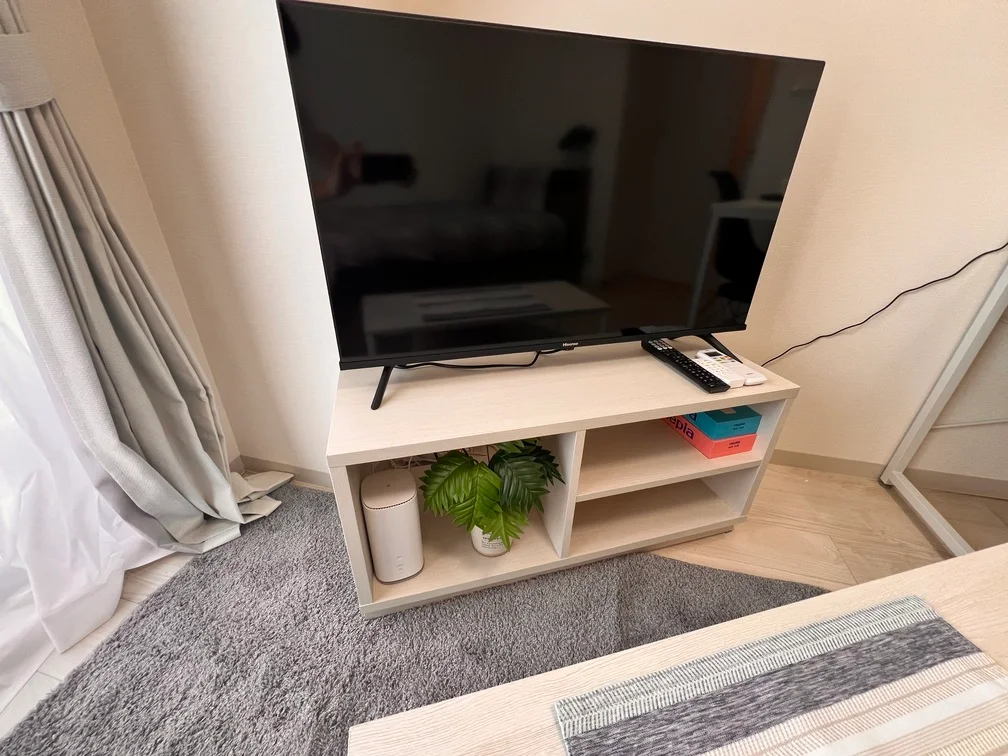 インターネットも無料です。