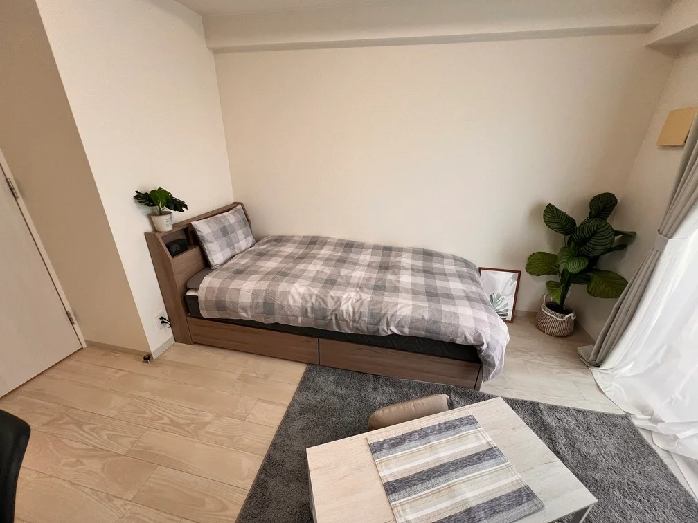 収納付きのベッドです。