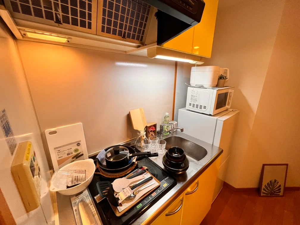 その他キッチン器具も揃っております。