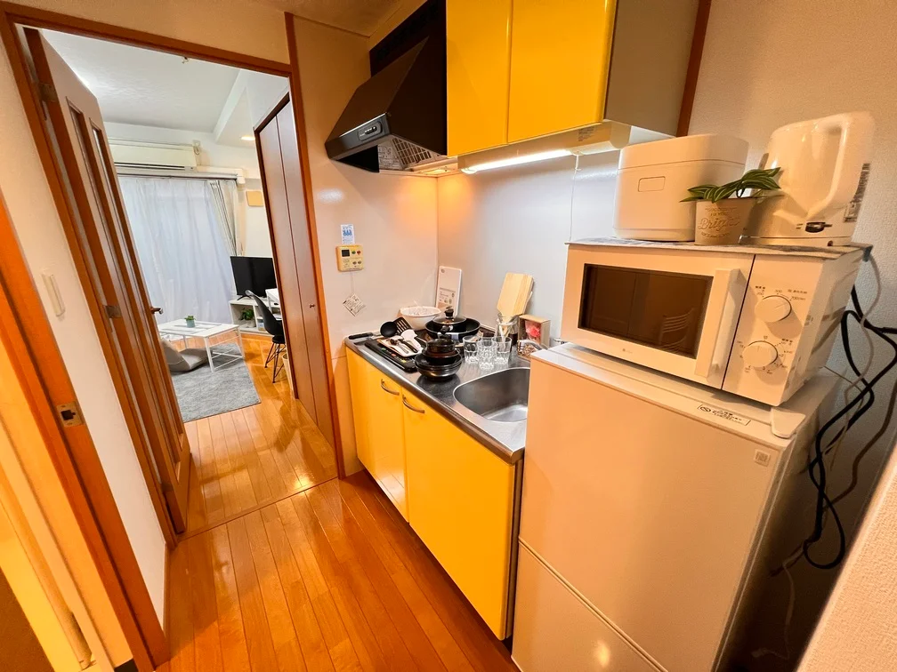 電子レンジ等も、もちろん設置しております。