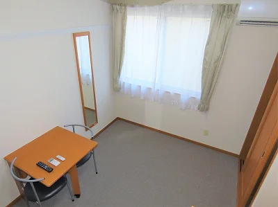 ベッド上からのアングルです