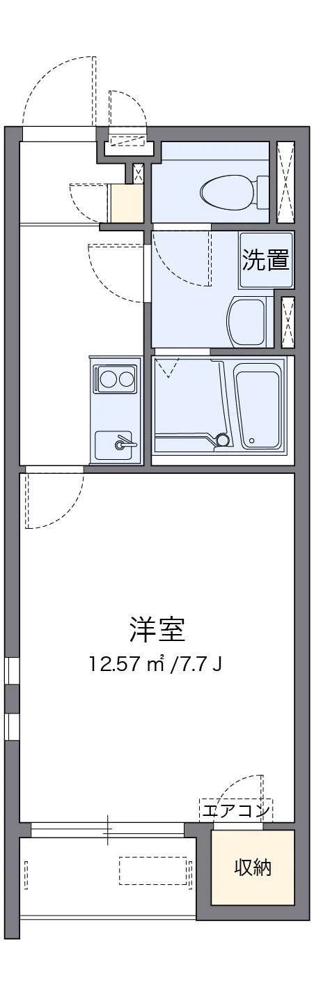 代表的な間取のため実際の間取とは異なる場合があります