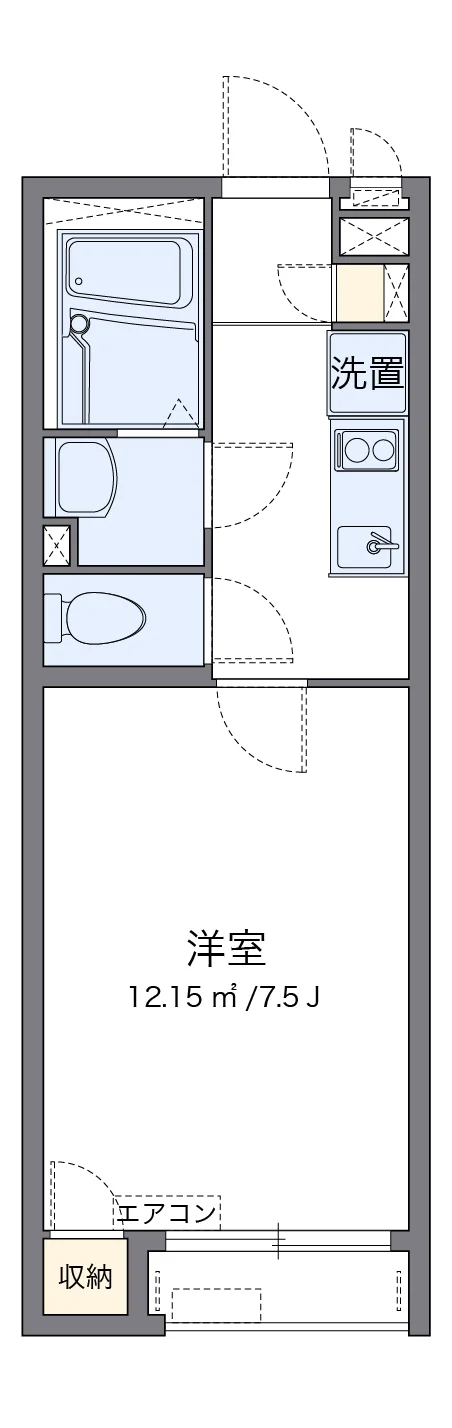 代表的な間取のため実際の間取とは異なる場合があります