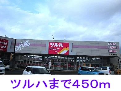 ツルハドラッグまで450m