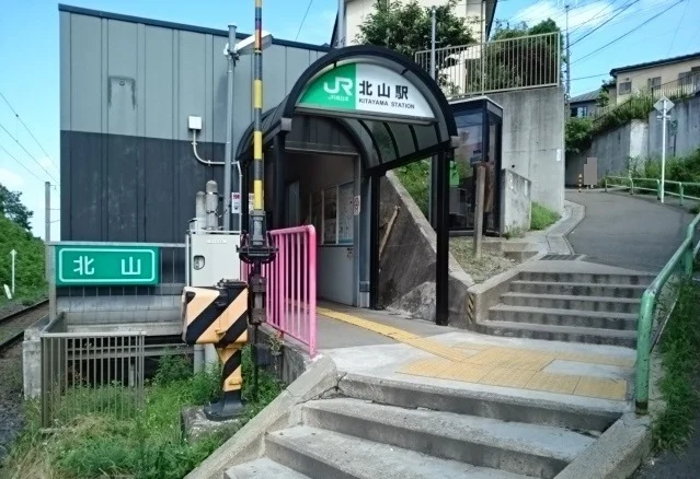 ＪＲ仙山線北山駅まで2600m
