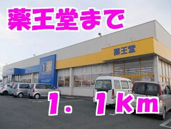 薬王堂まで1100m