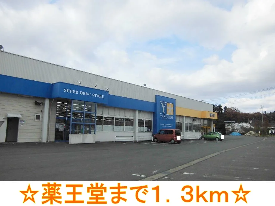 薬王堂まで1300m