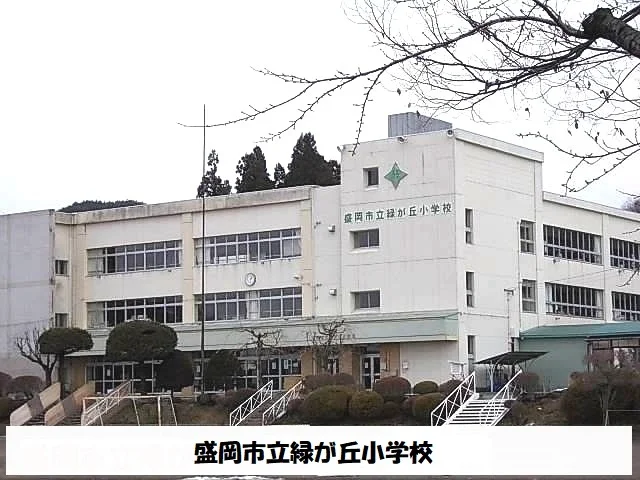 盛岡市立緑が丘小学校まで1100m