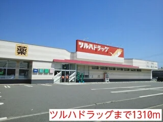 ツルハドラッグまで1310m