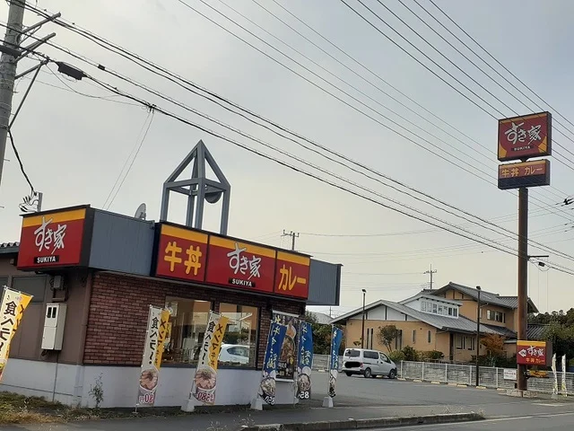 すき家東海店まで1000m