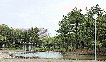 真砂中央公園まで1300m