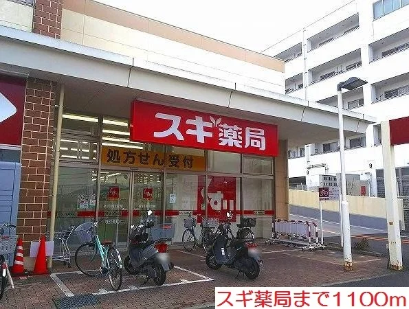 スギ薬局まで1100m