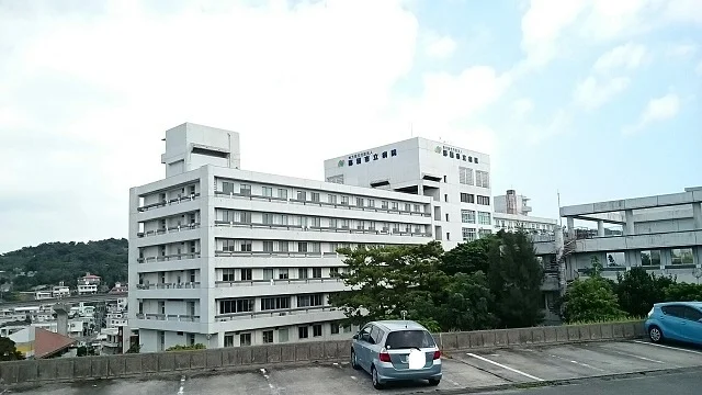 那覇市立病院まで3100m
