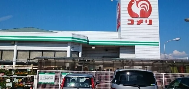 コメリ様まで200m