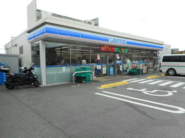 ローソン 岡崎蓑川新町店まで550m