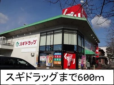 スギドラッグまで600m
