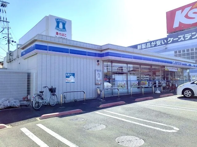 ローソン狐島東店様まで500m