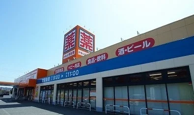 ドラッグ新生堂まで1100m