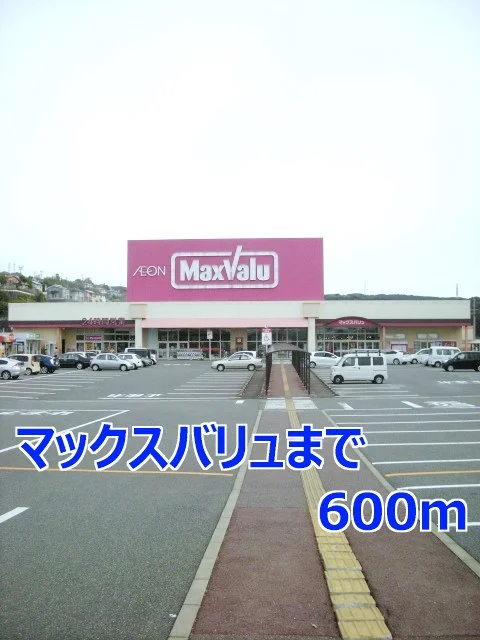 マックスバリュまで600m