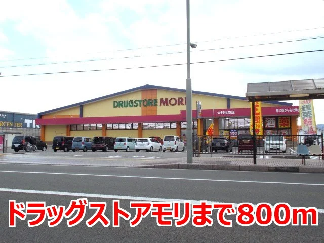 ドラッグストアモリまで800m