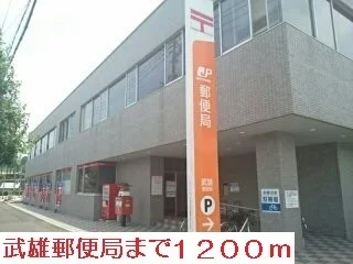 武雄郵便局まで1200m