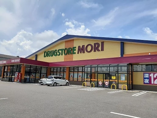 ドラッグストアモリ日知屋店まで1300m