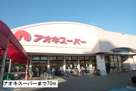 アオキスーパーまで70m