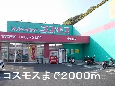 コスモスまで2000m