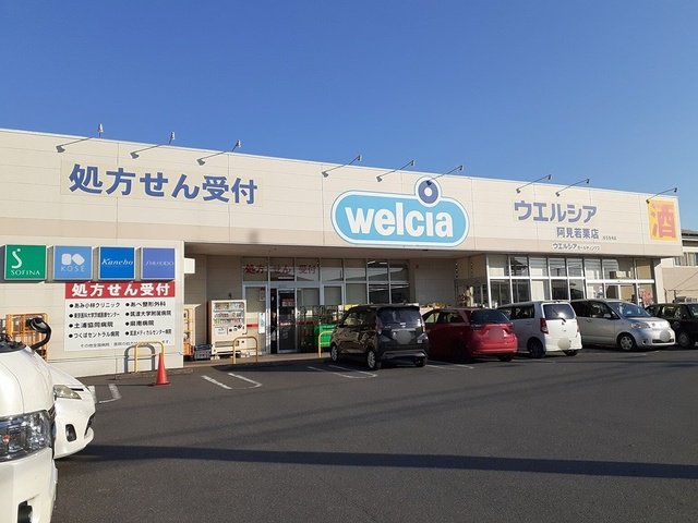 ウエルシア阿見若栗店まで300m