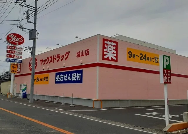 ヤックスドラッグ城山店まで350m