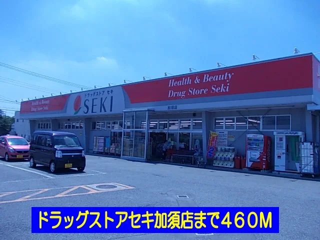 ドラッグストアセキ加須店まで460m
