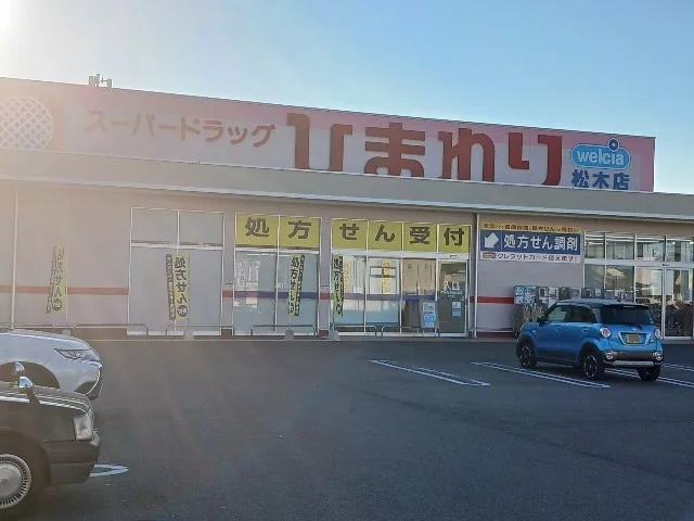 スーパードラッグひまわり松木店まで1100m