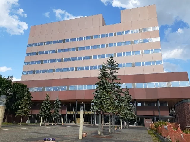 旭川市役所まで3300m