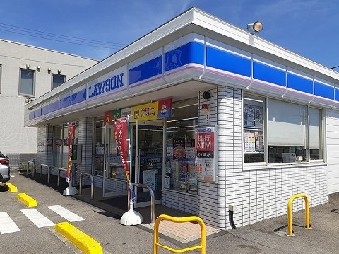 ローソン徳島北沖洲店様まで500m