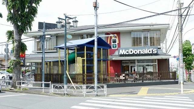 マクドナルド東久留米店まで600m