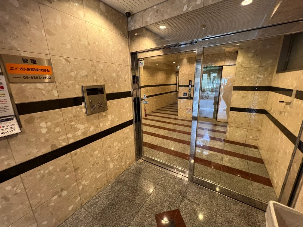 オートロック物件です。