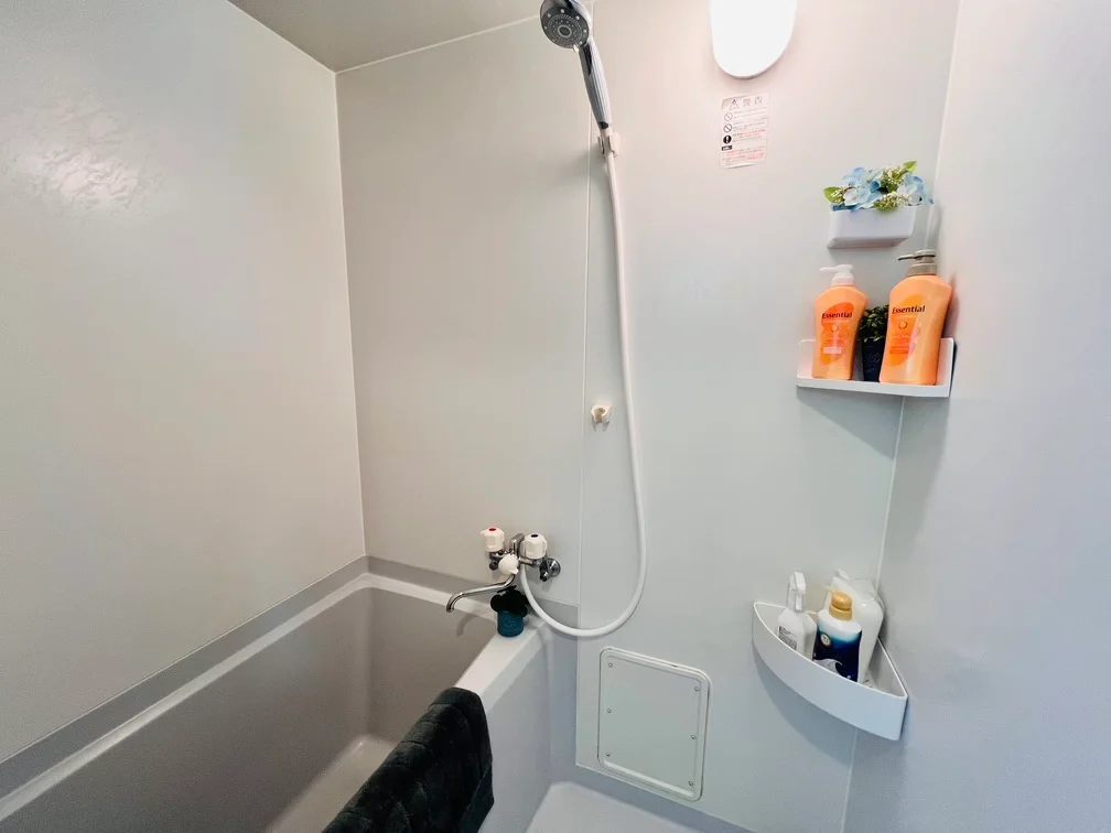 シャンプー等もついています。