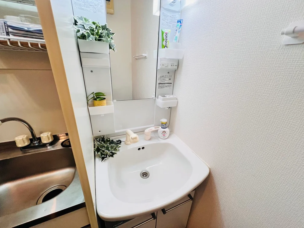 独立洗面で使い勝手抜群です。