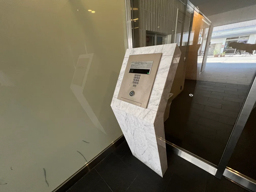 オートロック物件です。
