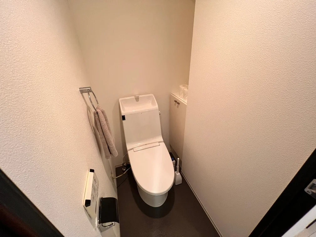 清潔感抜群のトイレです。