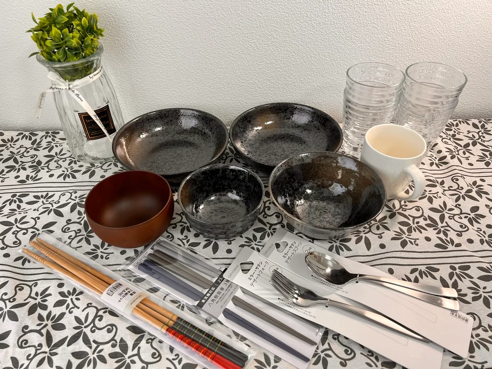 キッチン小物も充実しています。