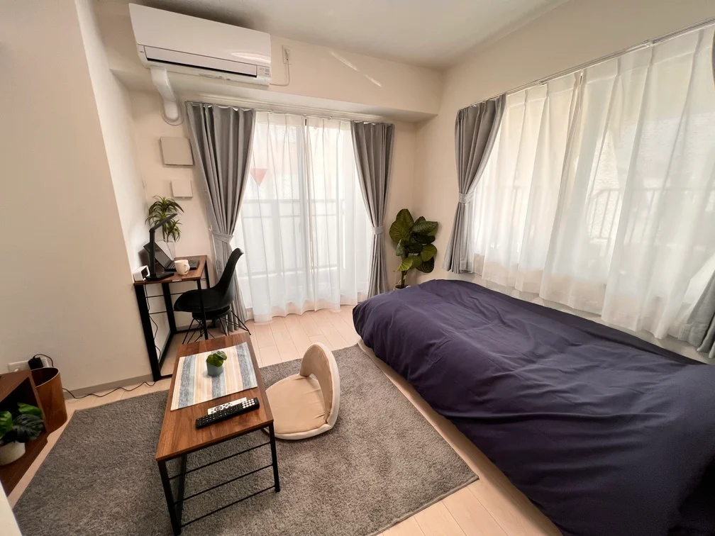 2面採光の大きな窓がより開放感を感じさせます