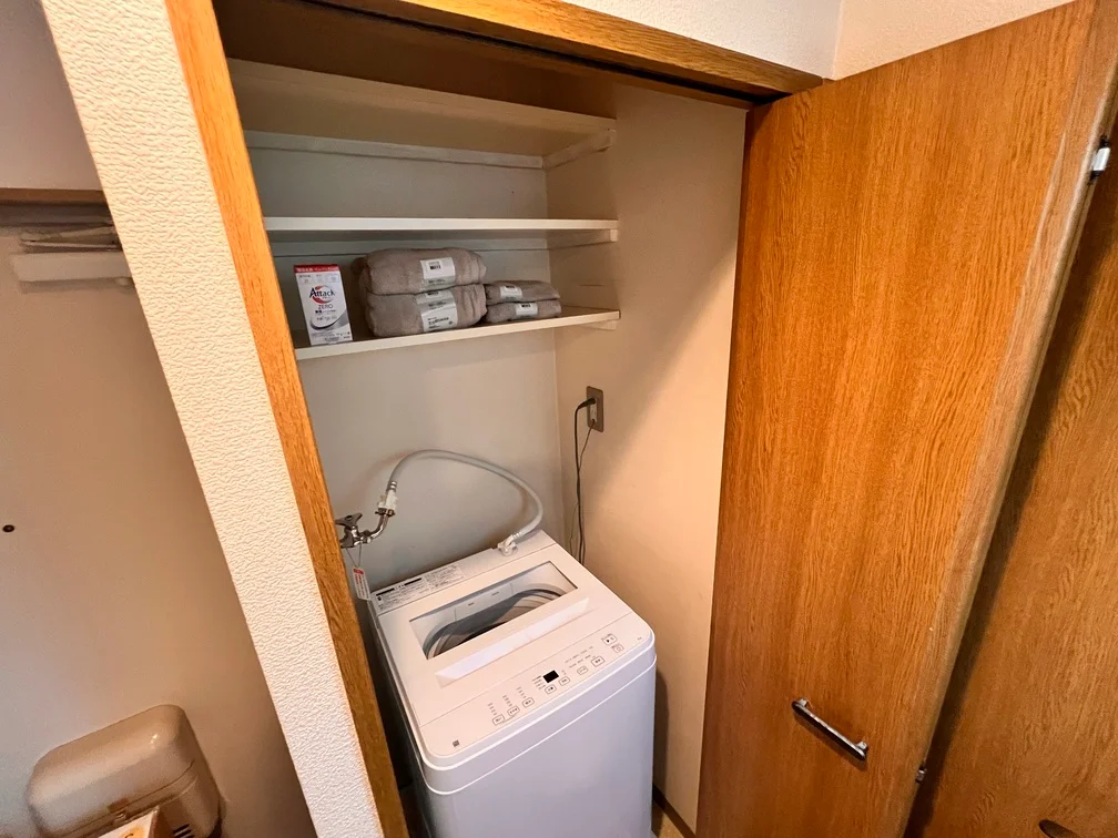 室内洗濯機です。