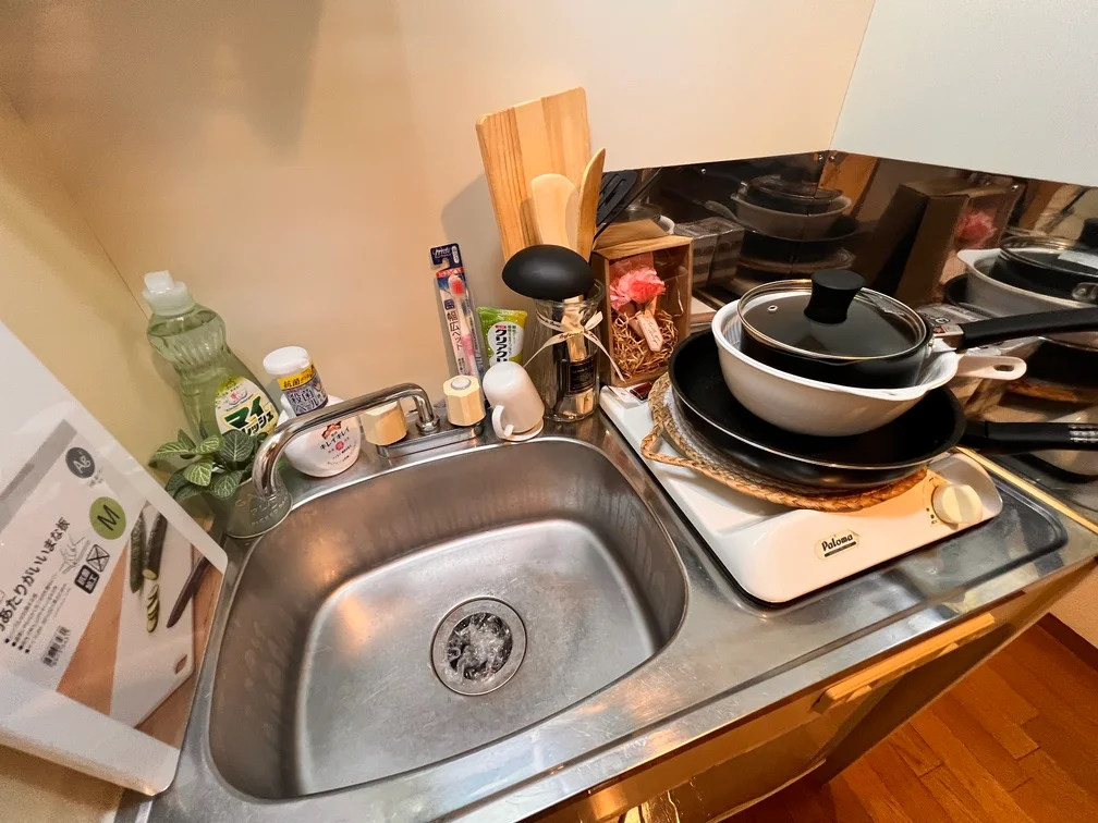 調理器具も揃っております。