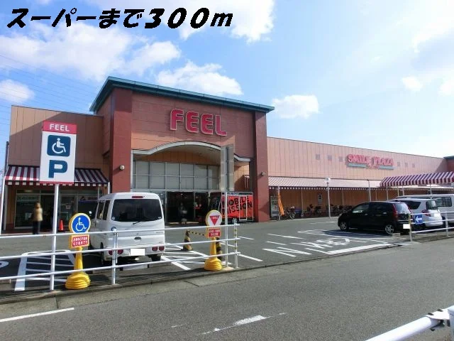 フィールまで300m