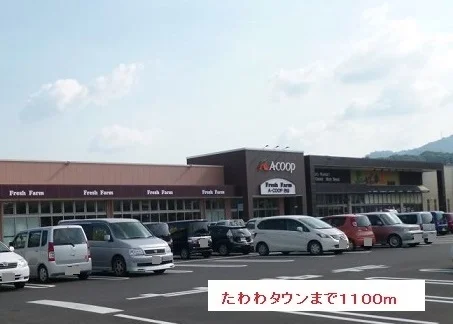 たわわタウンまで1100m