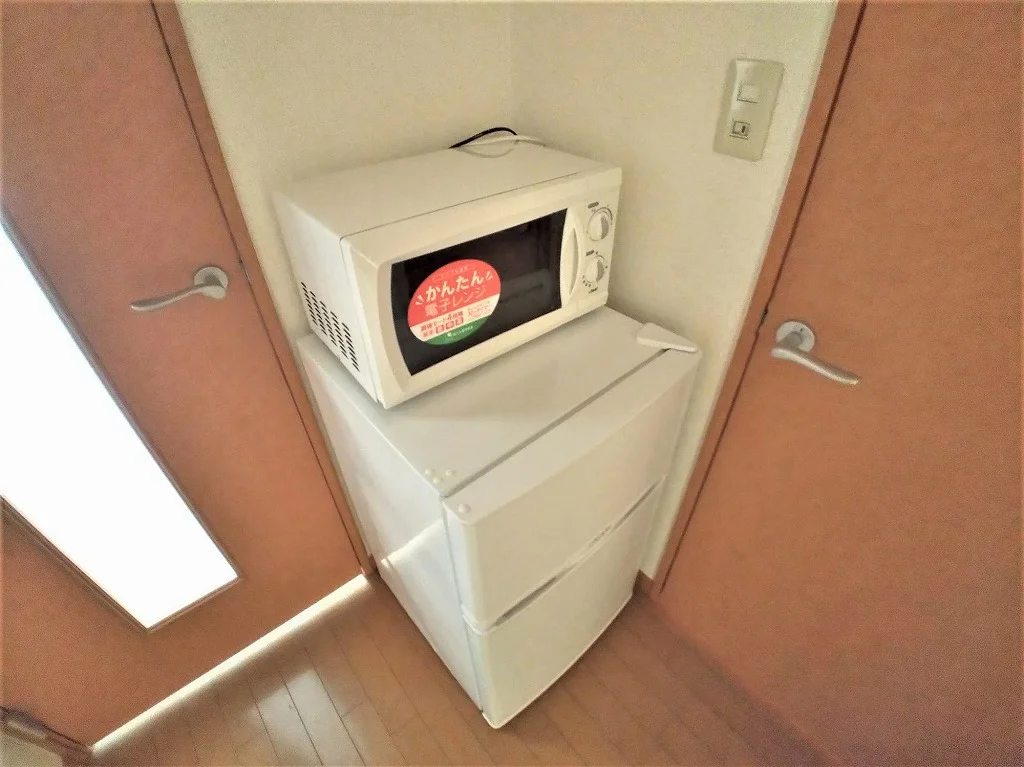 レンジと冷蔵庫