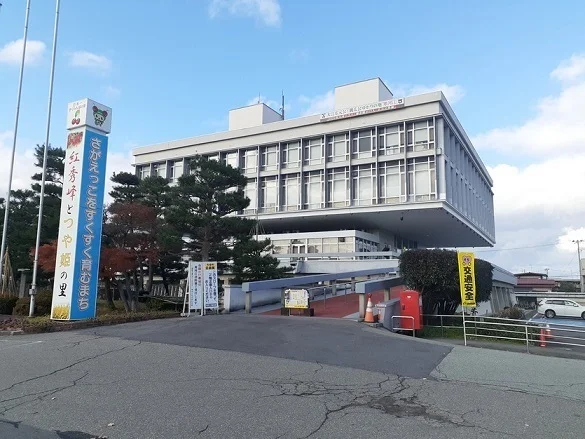 寒河江市役所まで800m