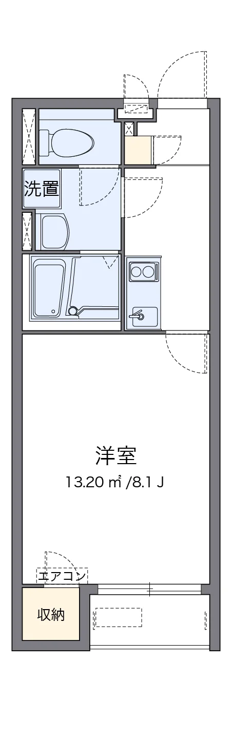 代表的な間取のため実際の間取とは異なる場合があります